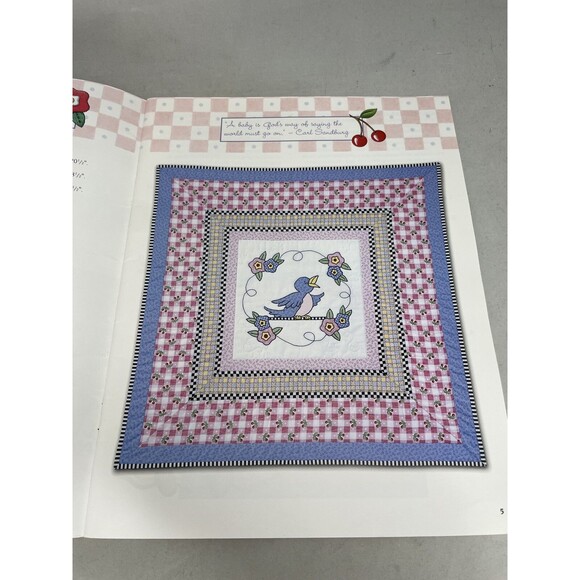 Mary Engelbreit Babys Feathered Friends Leisure Arts Craft Quilt Patterns 3421 - Picture 5 of 10